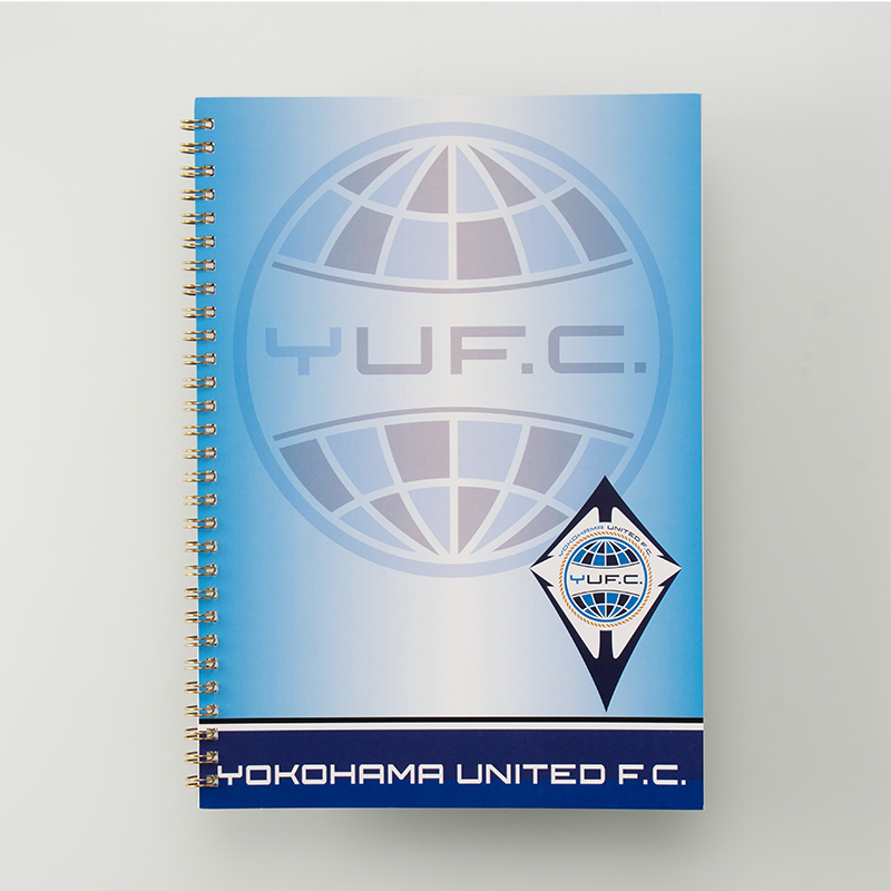 「横浜ユナイテッドFC 様」製作のオリジナルノート