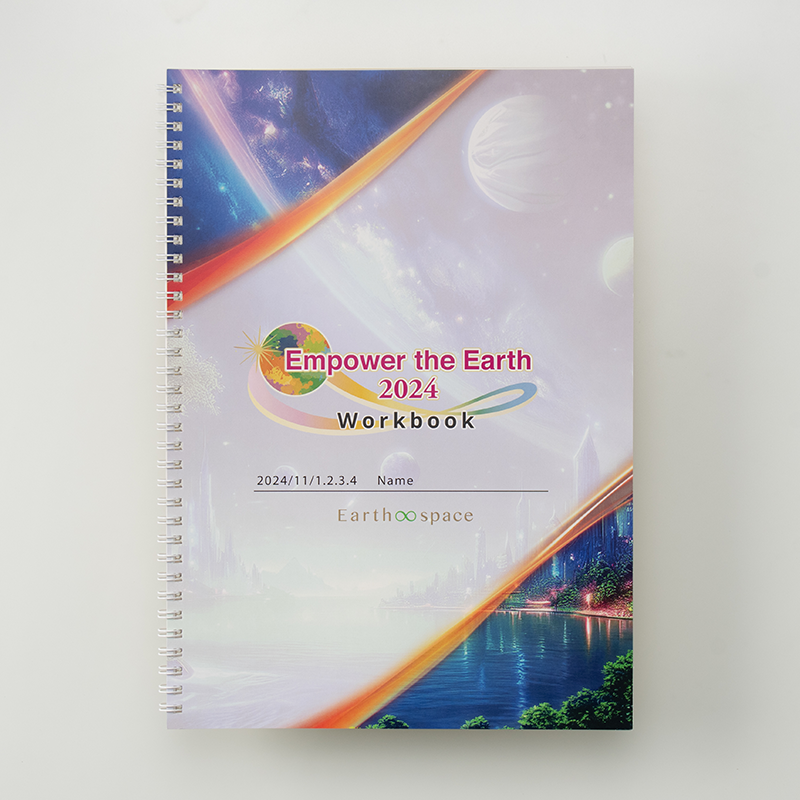 「株式会社Earth space 様」製作のオリジナルノート