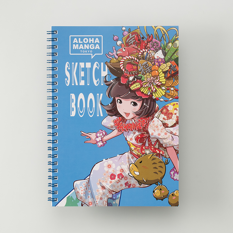 「ALOHA MANGA LLC 様」製作のオリジナルノート