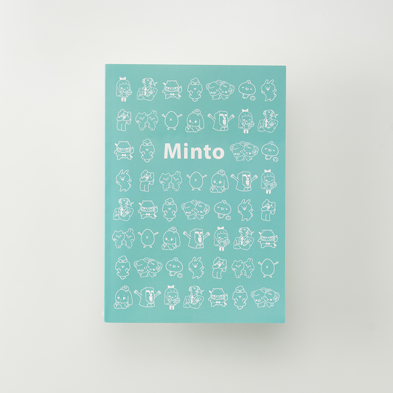 「株式会社Minto 様」製作のオリジナルノート