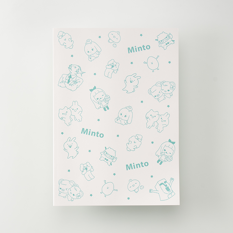 「株式会社Minto 様」製作のオリジナルノート