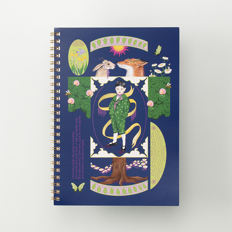 「三浦  那実子 様」製作のオリジナルノート