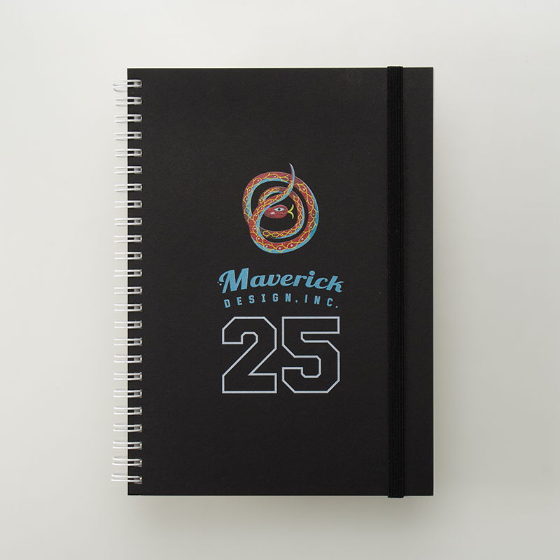 「マーベリックデザイン株式会社 様」製作のオリジナルノート