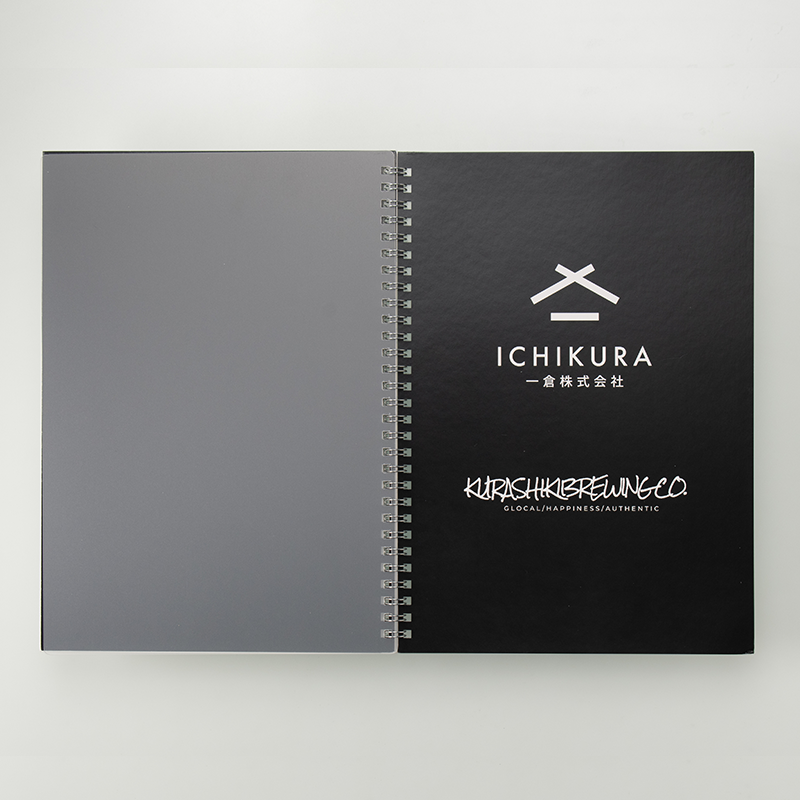 「一倉株式会社 様」製作のオリジナルノート ギャラリー写真3