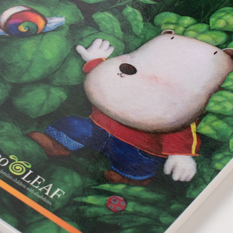 「放課後デイ このこのリーフ 様」製作のオリジナルノート ギャラリー写真3