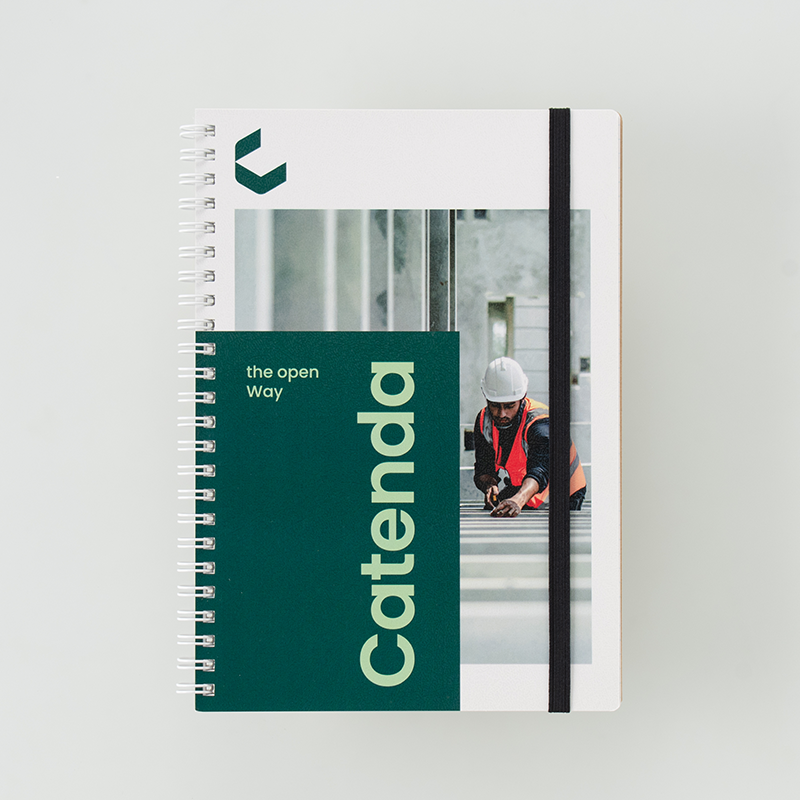 「Catenda Japan株式会社 様」製作のオリジナルノート