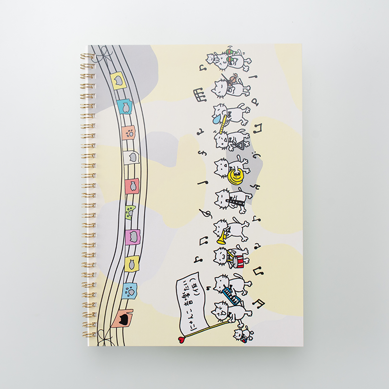 「にゃにゃにゃクラシック企画 様」製作のオリジナルノート